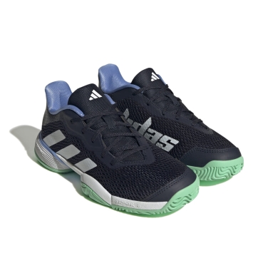 adidas Buty tenisowe Barricade Allcourt granatowe dziecięce